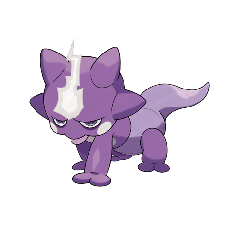 Toxel - electric/poison type Pokémon #848