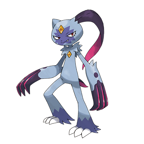 Sneasler - fighting/poison type Pokémon #903