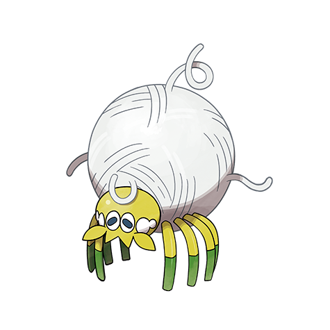 Tarountula - bug type Pokémon #917, official artwork from Pokédex