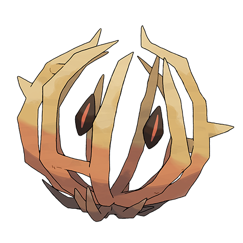 Bramblin - grass/ghost type Pokémon #946, official artwork from Pokédex