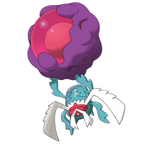 Rabsca - bug/psychic type Pokémon #954, official artwork from Pokédex