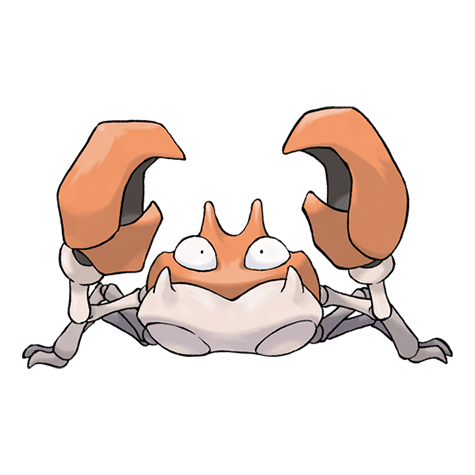 Krabby - water type Pokémon #98