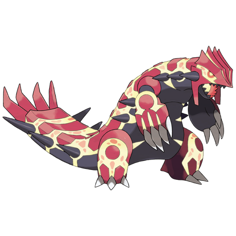 Groudon-primal - ground/fire type Pokémon #10078