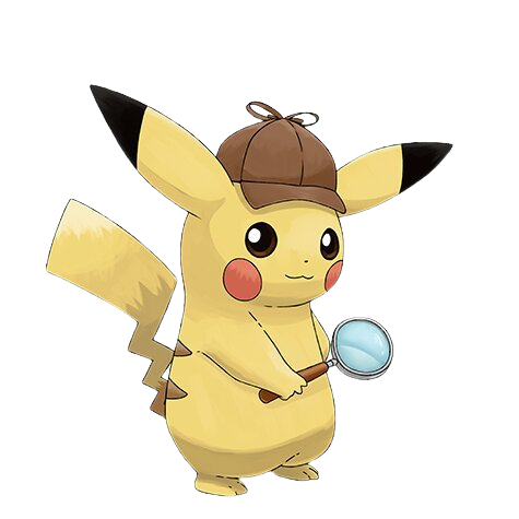 Pikachu-cosplay - electric type Pokémon #10085, official artwork from Pokédex