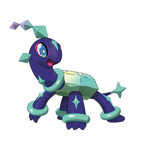 Terapagos - normal type Pokémon #1024, official artwork from Pokédex