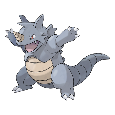 Rhydon - ground/rock type Pokémon #112