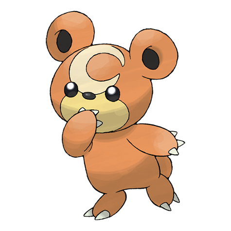 Teddiursa - normal type Pokémon #216