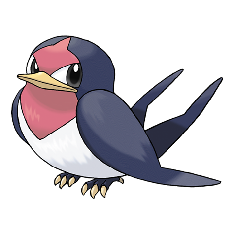 Taillow - normal/flying type Pokémon #276