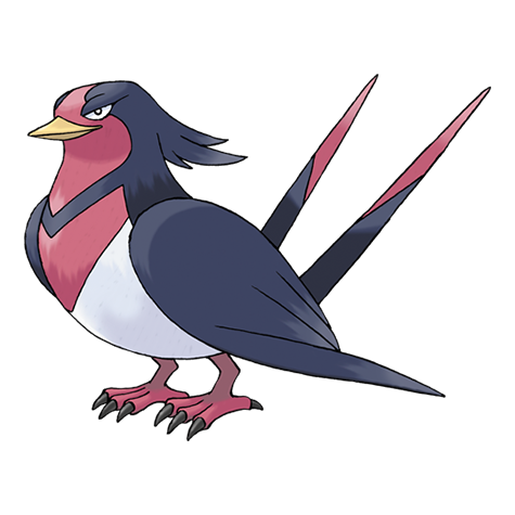 Swellow - normal/flying type Pokémon #277