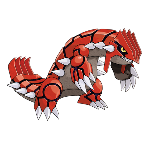 Groudon - ground type Pokémon #383