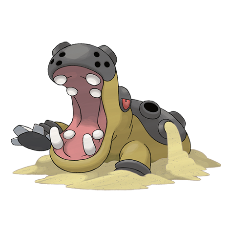 Hippowdon - ground type Pokémon #450