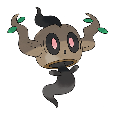 Phantump - ghost/grass type Pokémon #708
