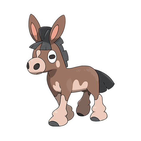 Mudbray - ground type Pokémon #749