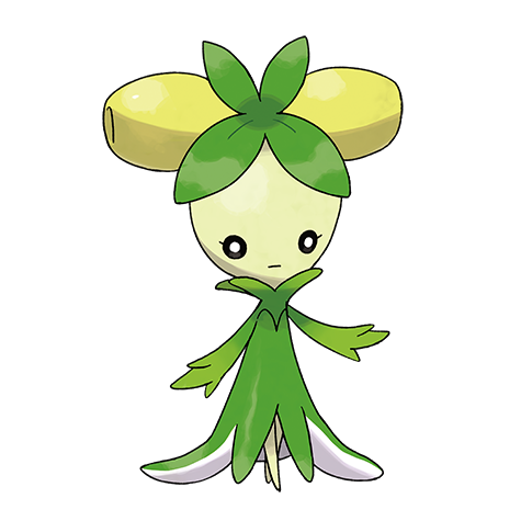 Dolliv - grass/normal type Pokémon #929, official artwork from Pokédex