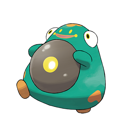 Bellibolt - electric type Pokémon #939, official artwork from Pokédex